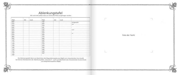 Produktbild: Logbuch Segeltuch