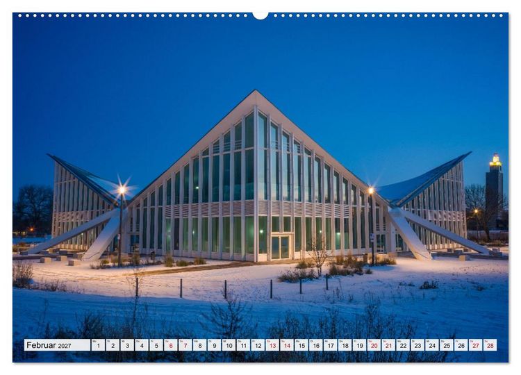 Produktbild: Magdeburg in besonderem Licht (Wandkalender 2027 DIN A2 quer), CALVENDO Monatskalender