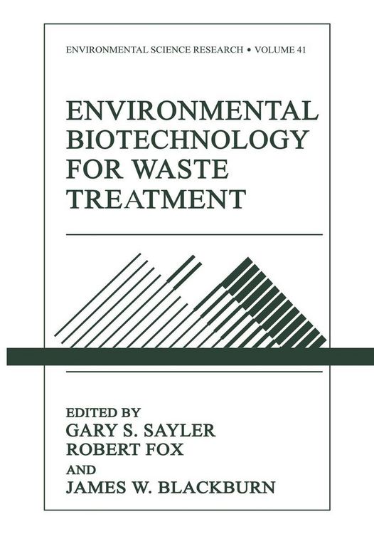 Produktbild: Environmental Biotechnology for Waste Treatment