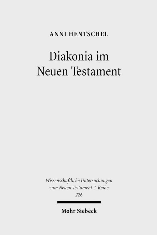 Produktbild: Diakonia im Neuen Testament