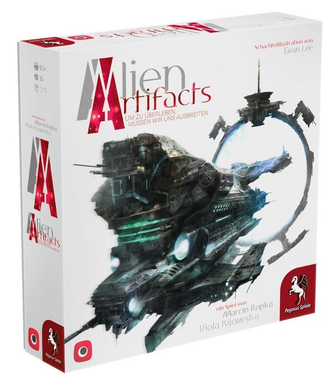 Produktbild: Alien Arttifacts (deutsche Ausgabe)