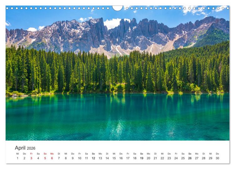 Produktbild: Traumdestination Italien (Wandkalender 2026 DIN A3 quer), CALVENDO Monatskalender