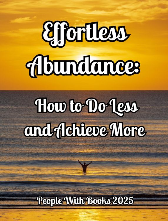 Produktbild: Effortless Abundance: How to Do Less and Achieve More