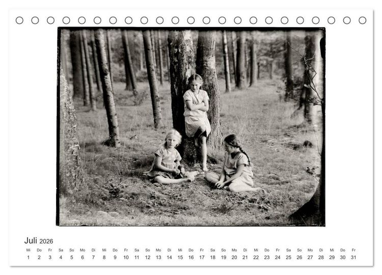 Produktbild: Faszination Glasplatten-Photographie (Tischkalender 2026 DIN A5 quer), CALVENDO Monatskalender
