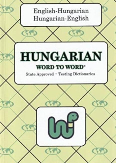 Produktbild: English-Hungarian & Hungarian-English Word-to-Word Dictionary