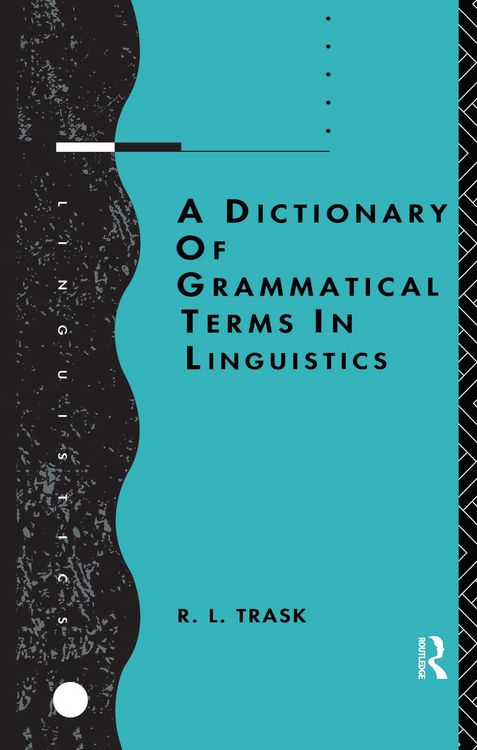 Produktbild: A Dictionary of Grammatical Terms in Linguistics