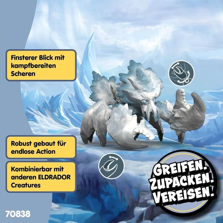 Produktbild: Schleich 70838 - Eldrador Eiskrabbe, Spielfigur