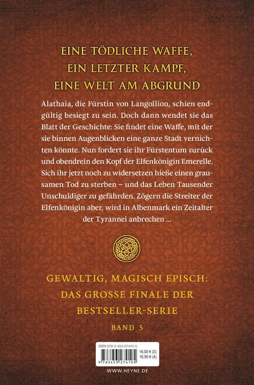 Schattenelfen - Die weinende Stadt