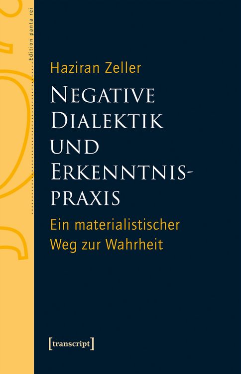 Produktbild: Negative Dialektik und Erkenntnispraxis