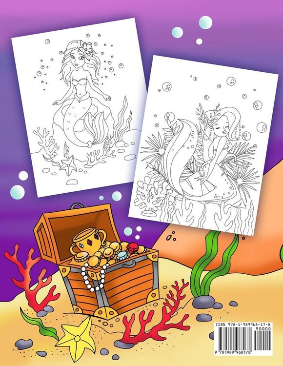 Produktbild: Mermaid Coloring Book