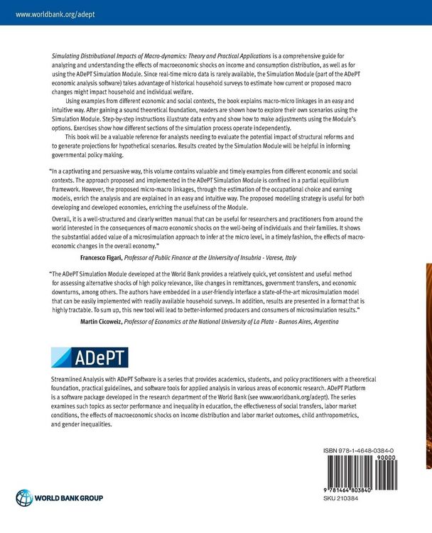 Produktbild: Simulating Distributional Impacts of Macro-dynamics