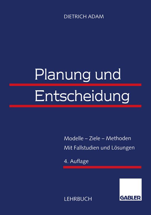Produktbild: Planung und Entscheidung