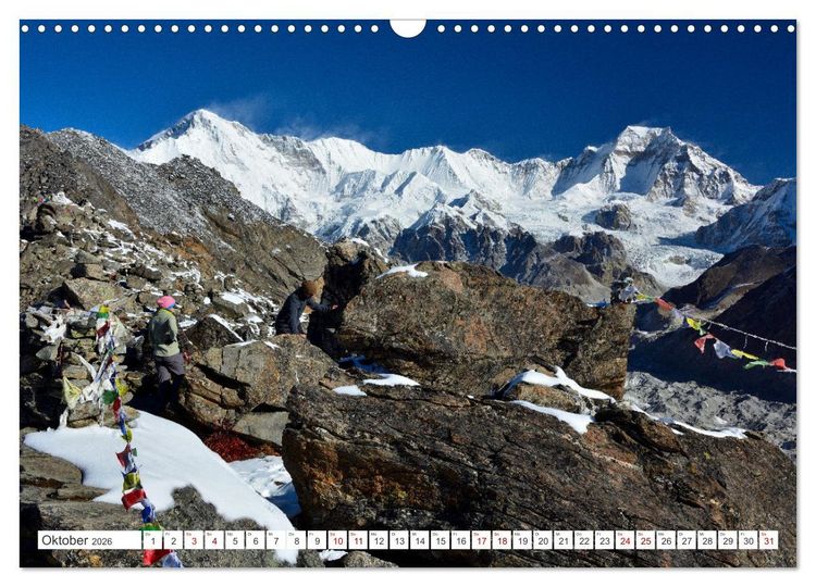 Produktbild: Im Reich des Sagarmatha (Wandkalender 2026 DIN A3 quer), CALVENDO Monatskalender