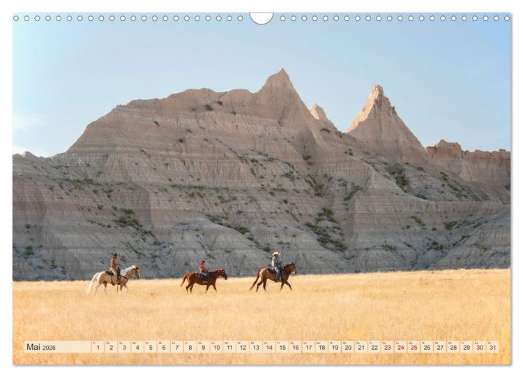 Produktbild: Sioux Im Lande von Sitting Bull (Wandkalender 2026 DIN A3 quer), CALVENDO Monatskalender