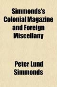 Produktbild: Simmonds's Colonial Magazine and Foreign Miscellany