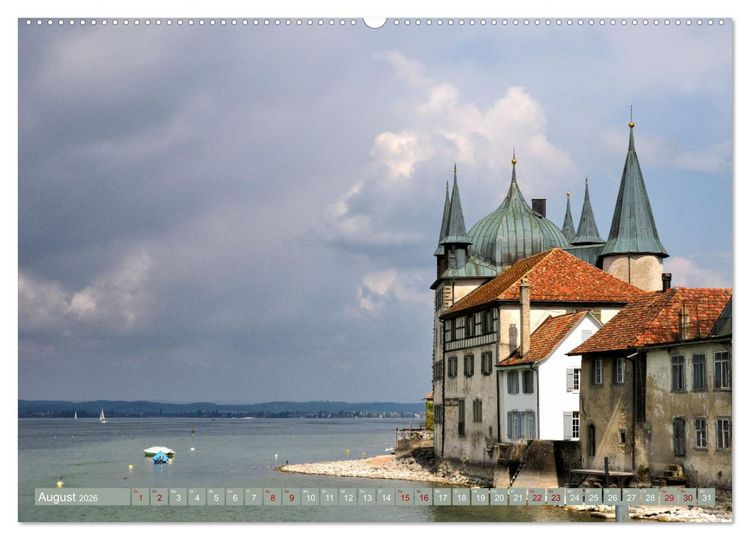 Produktbild: Zauberhafter Westlicher Bodensee (Wandkalender 2026 DIN A2 quer), CALVENDO Monatskalender