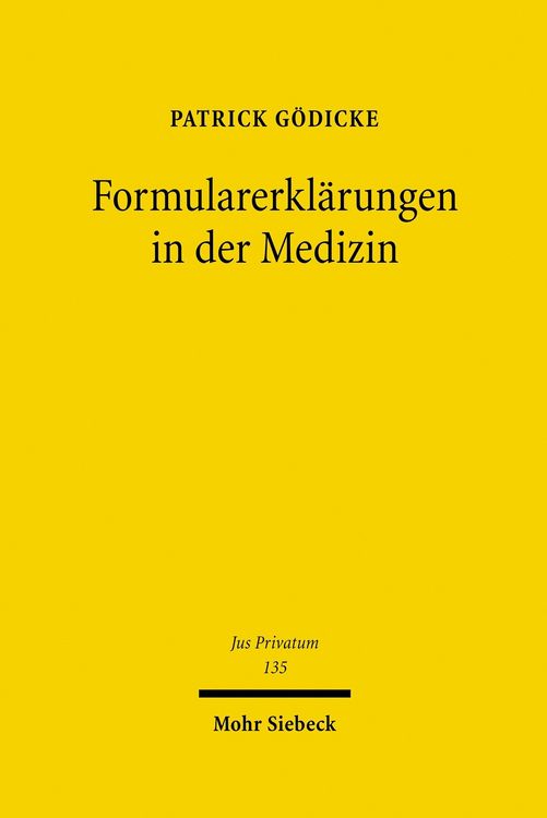 Produktbild: Formularerkl&auml;rungen in der Medizin