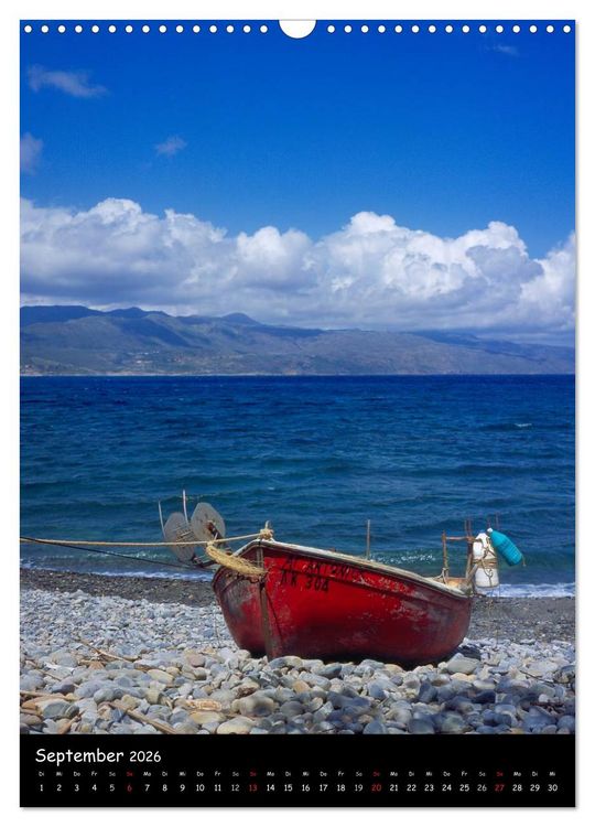 Produktbild: KRETA (Wandkalender 2026 DIN A3 hoch), CALVENDO Monatskalender