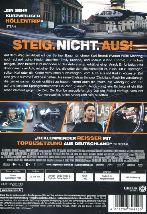 Produktbild: Steig. Nicht. Aus!