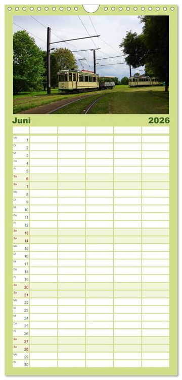 Produktbild: Familienplaner 2026 - Mein Magdeburg 2026 mit 5 Spalten (Wandkalender, 21 x 45 cm) CALVENDO