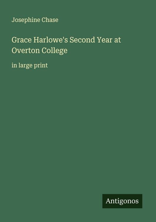 Produktbild: Grace Harlowe's Second Year at Overton College