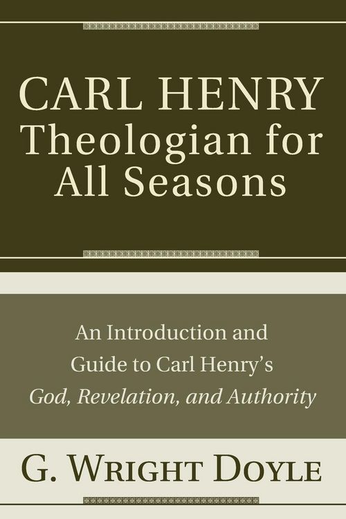 Produktbild: Carl Henry-Theologian for All Seasons