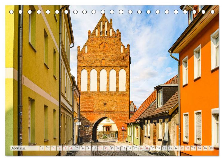 Produktbild: Grimmen Impressionen (Tischkalender 2026 DIN A5 quer), CALVENDO Monatskalender