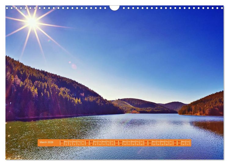 Produktbild: Unique Thuringian Forest (Wall Calendar 2026 DIN A3 landscape), CALVENDO 12 Month Wall Calendar