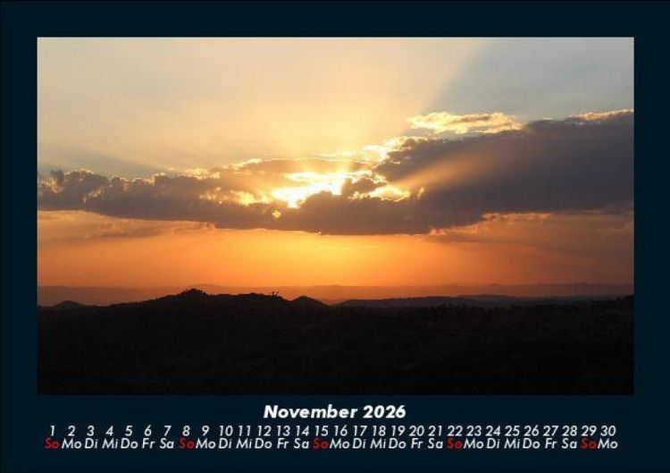 Produktbild: Sonnenunterg&auml;nge 2026 Fotokalender DIN A5