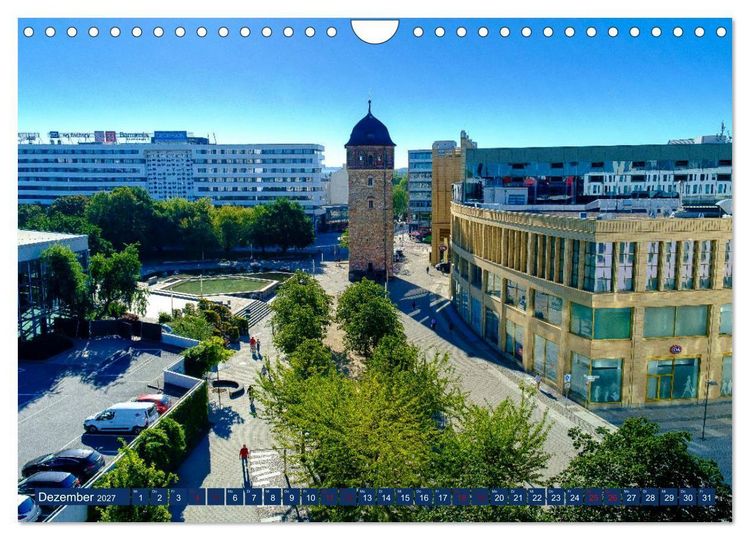 Produktbild: Chemnitz - Stadt der Gegens&auml;tze (Wandkalender 2027 DIN A4 quer), CALVENDO Monatskalender