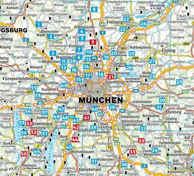 Produktbild: ROTHER Wanderf&uuml;hrer Rund um M&uuml;nchen