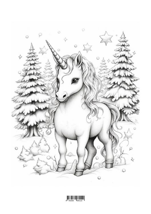 Produktbild: Frohe Einhorn-Weihnachten