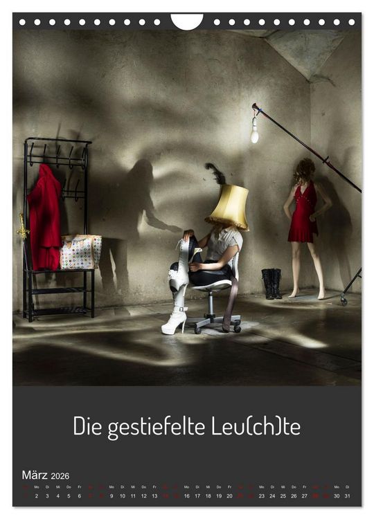 Produktbild: Die Erleuchtung (Wandkalender 2026 DIN A4 hoch), CALVENDO Monatskalender