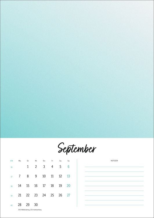 Produktbild: Kreativkalender Design A4 2026