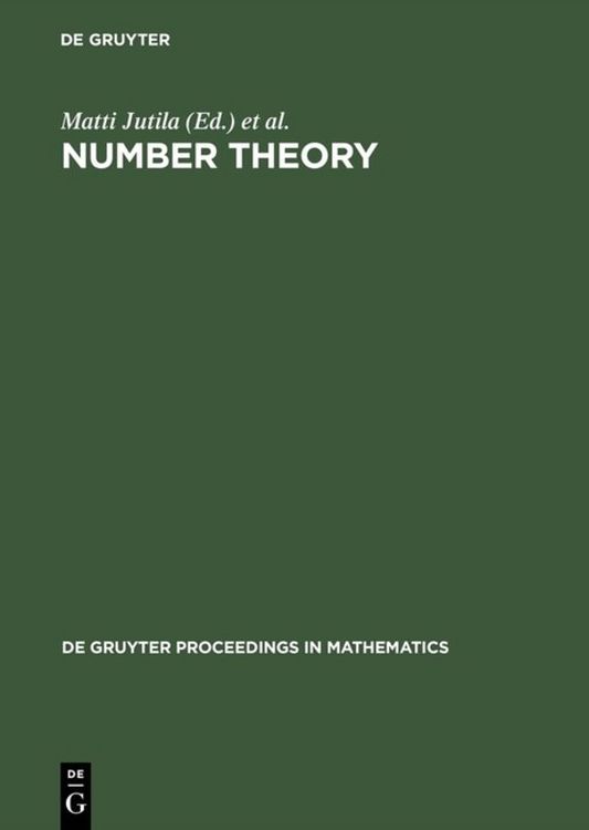 Produktbild: Number Theory