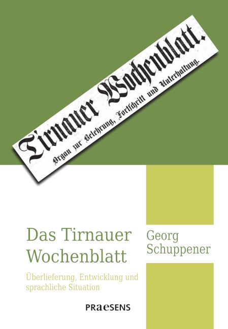 Produktbild: Das Tirnauer Wochenblatt