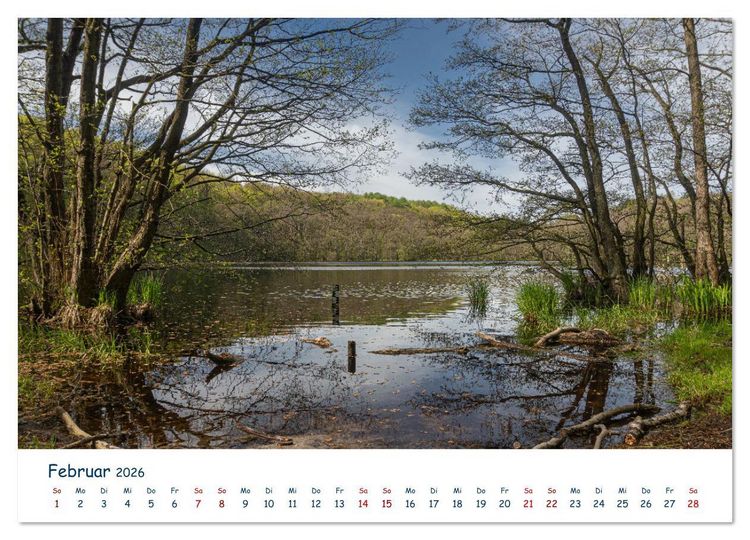Produktbild: Verliebt in R&uuml;gen (Wandkalender 2026 DIN A3 quer), CALVENDO Monatskalender