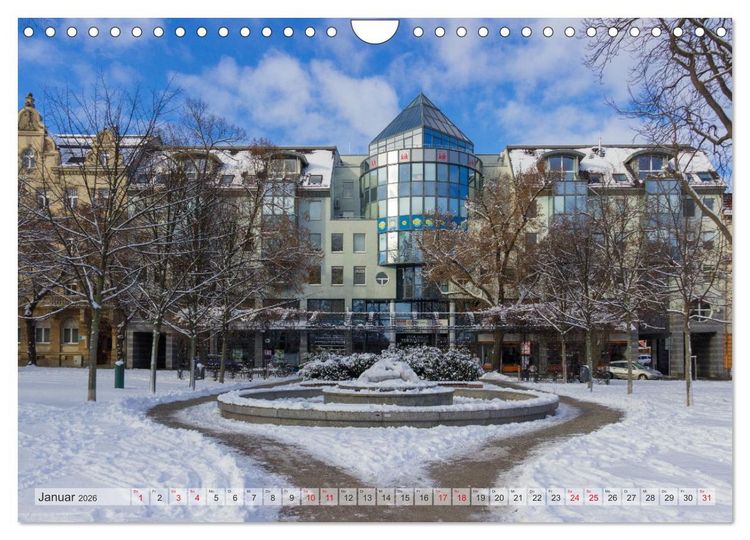 Produktbild: Unterwegs in Riesa (Wandkalender 2026 DIN A4 quer), CALVENDO Monatskalender
