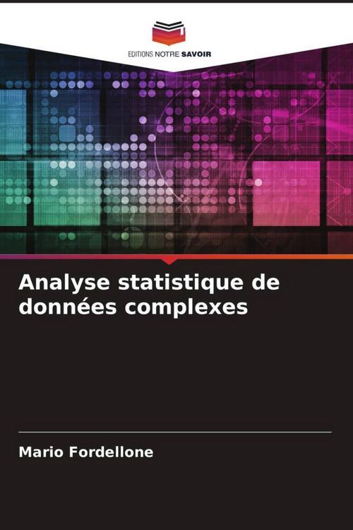 Produktbild: Analyse statistique de donn&eacute;es complexes
