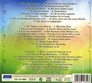 Produktbild: Die sch&ouml;nsten Kinderlieder