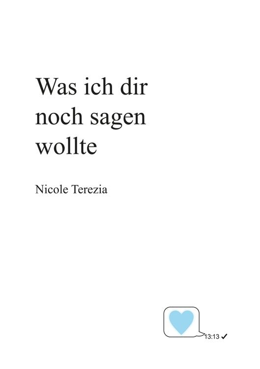Produktbild: Was ich dir noch sagen wollte