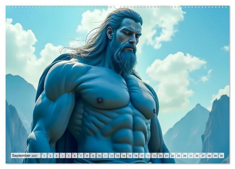 Produktbild: Titanen &ndash; Herrscher vor den G&ouml;ttern (Wandkalender 2027 DIN A2 quer), CALVENDO Monatskalender