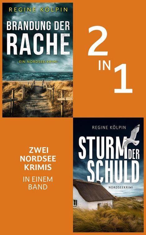 Produktbild: Brandung der Rache & Sturm der Schuld | Zwei Nordseekrimis in einem Band (Nur bei uns!)
