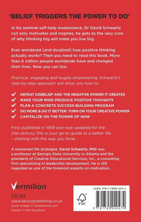 Produktbild: The Magic of Thinking Big