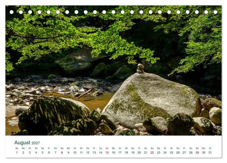 Produktbild: Feldaisttal bei Pregarten (Tischkalender 2027 DIN A5 quer), CALVENDO Monatskalender