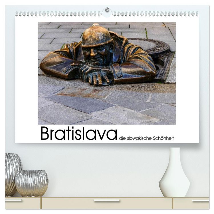Produktbild: Bratislava die slowakische Sch&ouml;nheit (hochwertiger Premium Wandkalender 2026 DIN A2 quer), Kunstdruck in Hochglanz