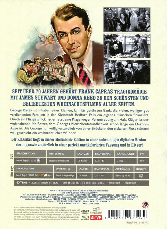 Produktbild: Ist das Leben nicht sch&ouml;n? Special Edition Mediabook (+ 2 DVDs)