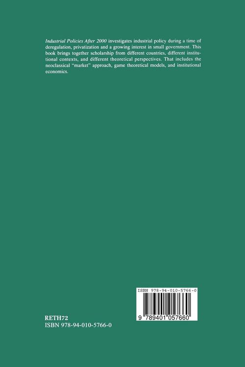 Produktbild: Industrial Policies After 2000