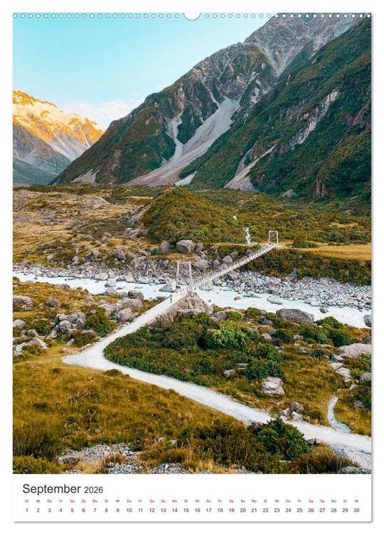 Produktbild: Neuseeland - Das Traumland schlechthin. (hochwertiger Premium Wandkalender 2026 DIN A2 hoch), Kunstdruck in Hochglanz
