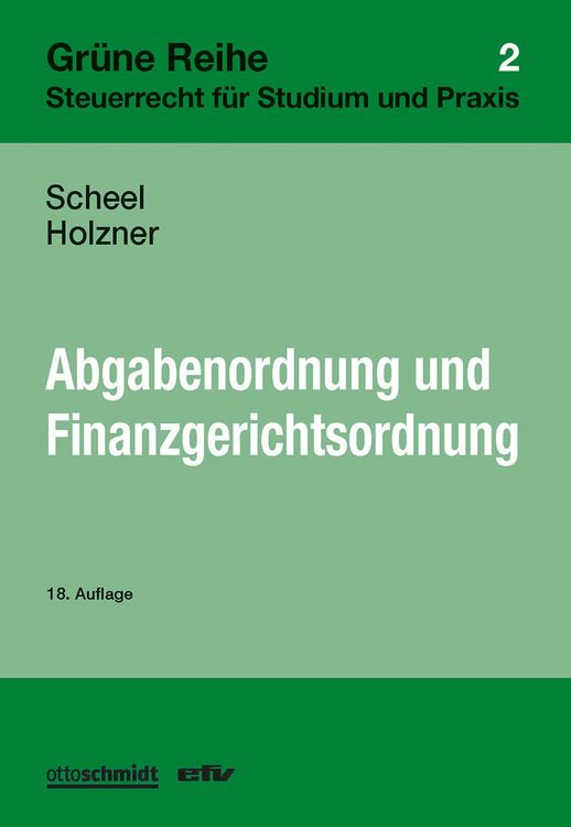 Produktbild: Abgabenordnung und FGO